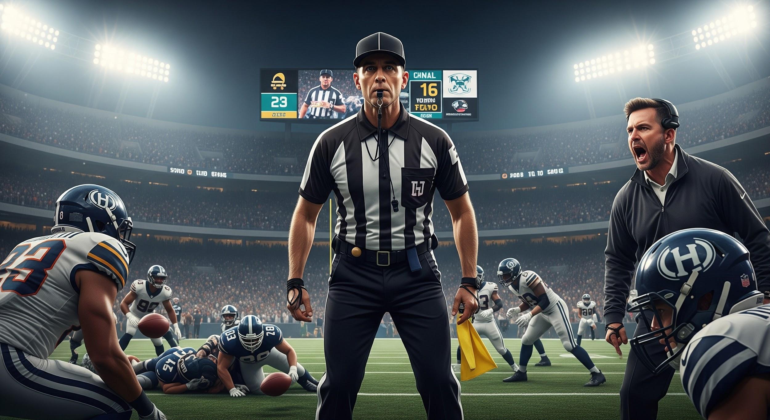 Mental Game of Refereeing